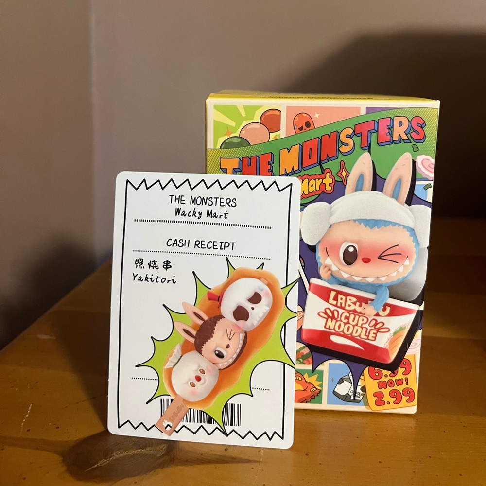 Pop Mart Wacky Mart Yakitori Figure – Confirmed Pull, BNIB